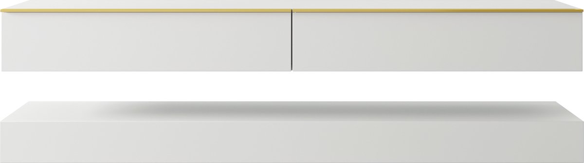 Selsey - Hylia - TV-meubel - 140 cm - Wit
