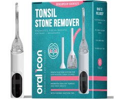 Oral Icon Electronic Tonsil Stone Remover - amandelstenen verwijderaar - frisse adem - glasvrij