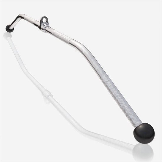 Barre treillis Gorilla Sports 120 cm (extrémités antidérapantes)