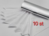 10 witte microvezeldoekjes / brillendoekjes / microvezeldoekjes van hoge kwaliteit / zonnebrildoekje / cadeau / doekjes / Aland optiek / wit / doekje 10 st / zonnebrillen accessoires / brilreiniging / luiers / brillendoekjes microvezel / cleaner