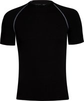 RJ Bodywear - Thermo Cool - T-shirt korte mouw - zwart -  Maat XXL