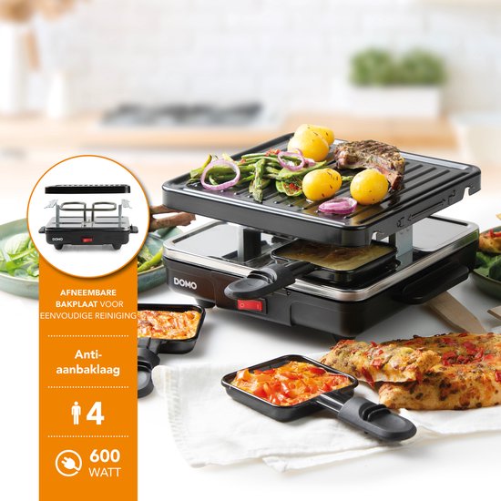 Domo DO9147G - Gourmetstel - 4 Personen — afbeelding 2