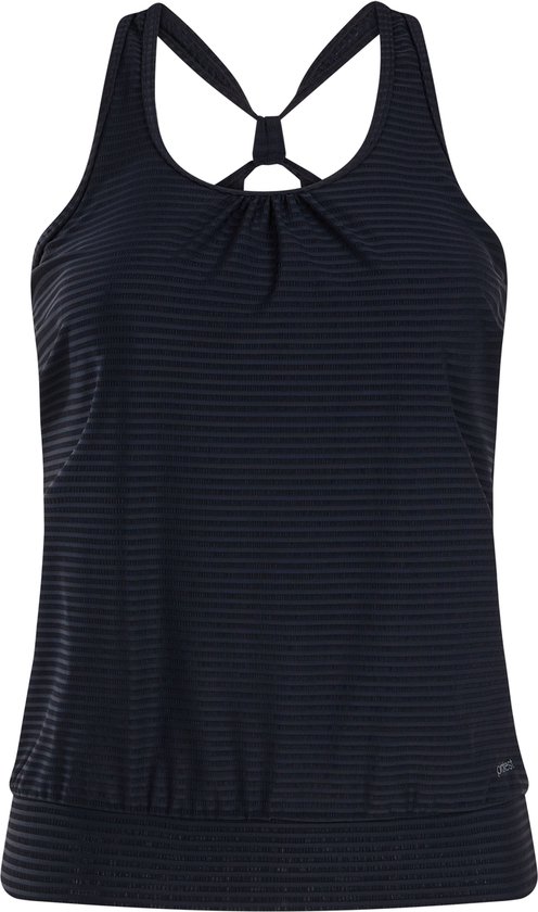 Protest Mixbest – Tankini Dames – Kruisbanden – Uitneembare vulling – True Black