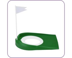 Golf put trainer - Put hole met vlaggetje - Golfaccessoire - Gemakkelijk oefenen - Golf putter