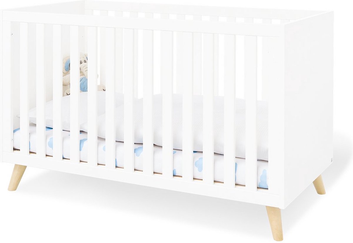 Ledikantbed 'Move' - Babybedje - Peuterbed - Ombouwbaar - 145cm x 76cm x 89cm