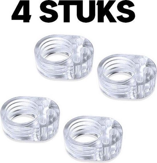 Deurstopper - Deurbuffer - Deurklink bescherming - Deurhendel - Equantu