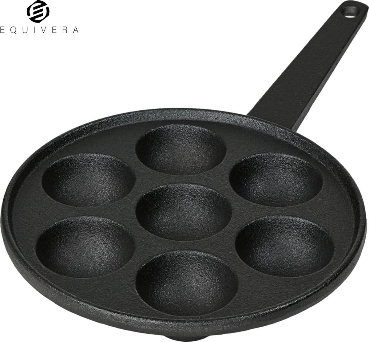 Equivera Poffertjespan voor Inductie - Pan voor Poffertjes - Poffertjesmaker - Poffertjespannen
