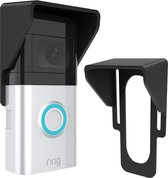 Deurbel cover geschikt voor Ring - Beschermt tegen regen en zonneschijn - Geschikt voor Ring 1/2/3/4 – Zonder extra gaten te boren.
