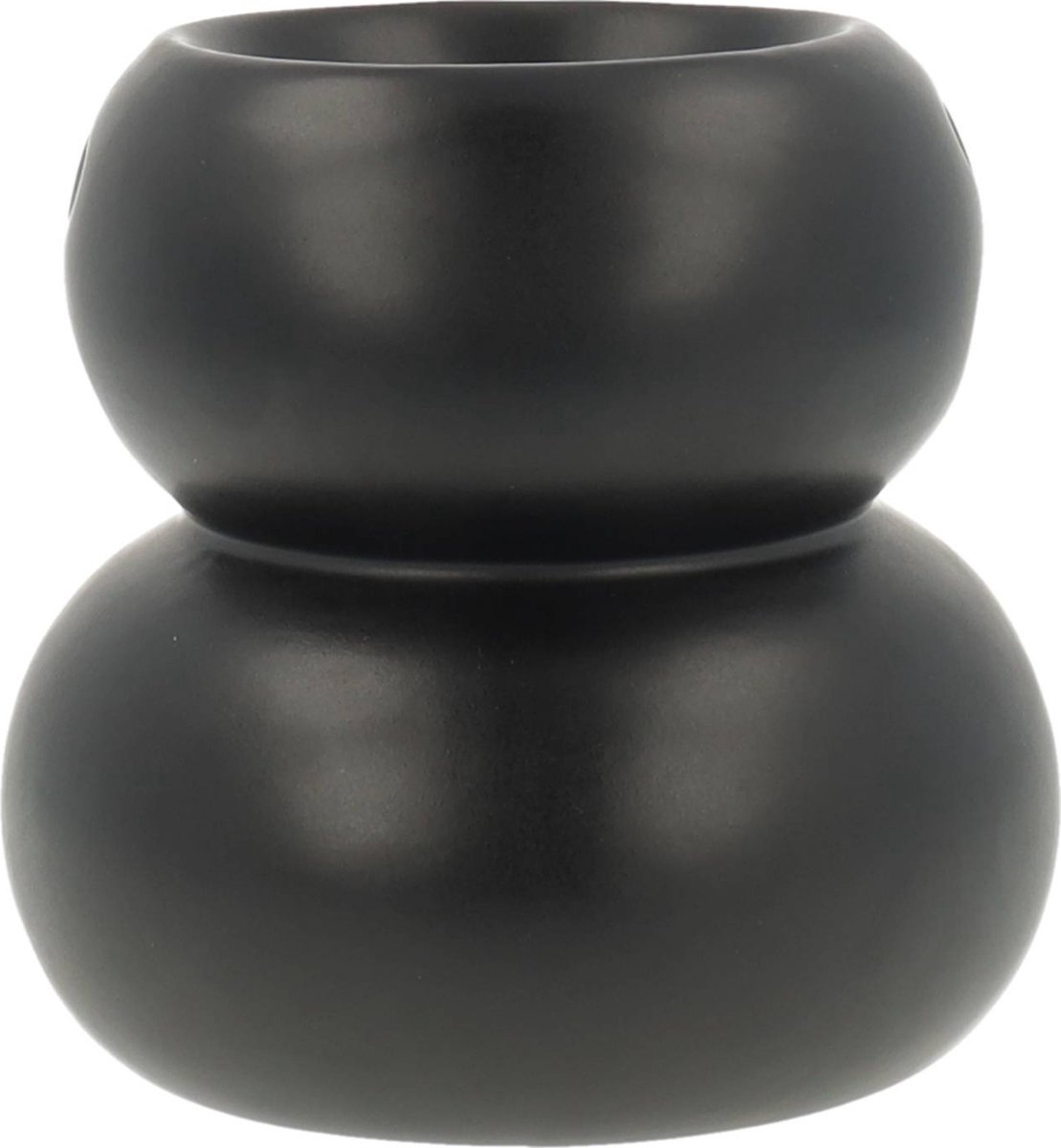 Scentchips Waxbrander Zen - Geurbrander - Amberblokjes Brander - Oliebrander - Wax Melts Brander - Aromabrander - Ook Geschikt Voor Essentiële Oliën - Geurolie - Waxmelts - Zwart