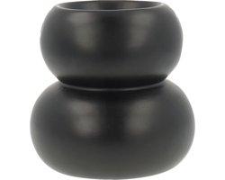 Scentchips Waxbrander Zen - Geurbrander - Amberblokjes Brander - Oliebrander - Wax Melts Brander - Aromabrander - Ook Geschikt Voor Essentiële Oliën - Geurolie - Waxmelts - Zwart