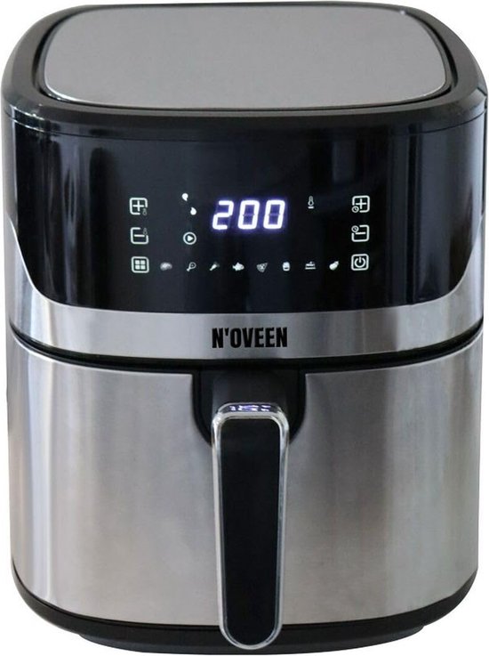 N'oveen AF550 Digitale Airfryer Hete Lucht Friteuse