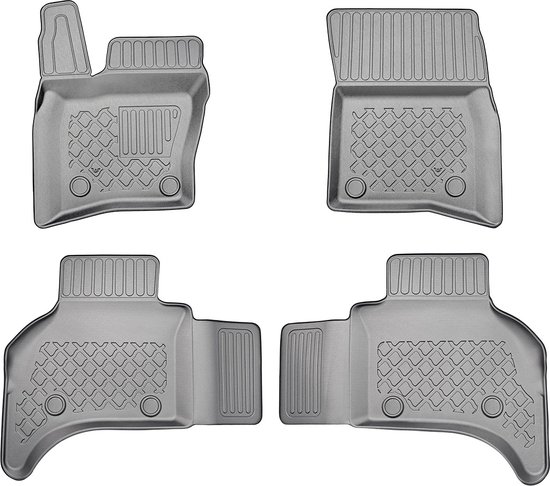 Tapis De Coffre Mossa Pour Land Rover Defender (L663) 90 SUV (2020+) – TPE Antidérapant & Imperméable