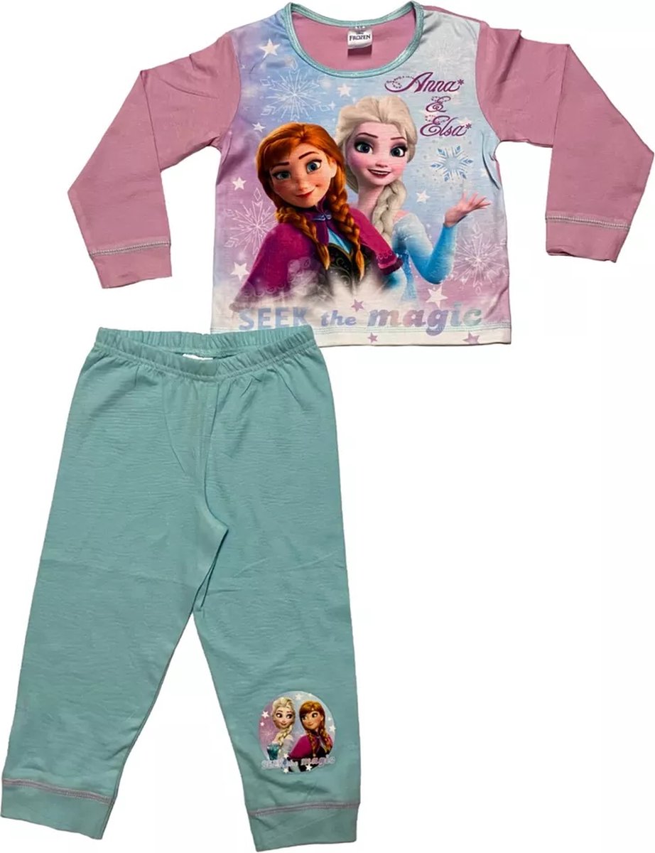 Disney Frozen - Pyjama - Katoen - Anna en Elsa - Kinderpyjama multi colour