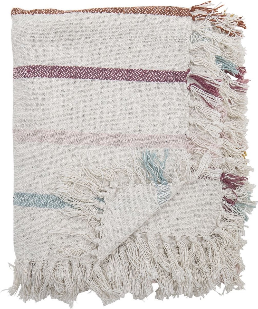 Bloomingville Frey plaid gerecycled katoen