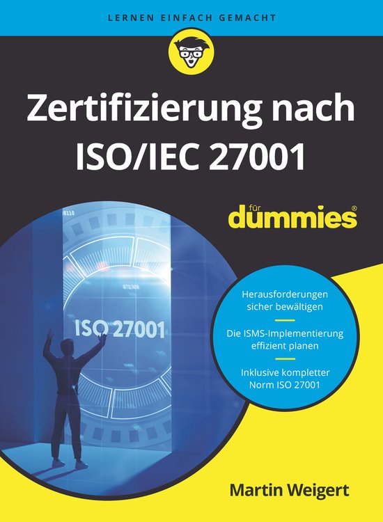 Für Dummies- Zertifizierung nach ISO/IEC 27001 für Dummies - cover