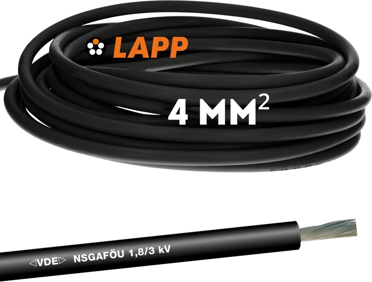 10m Lapp 1600302 NSGAFÖU 1,8/3kV 1x4