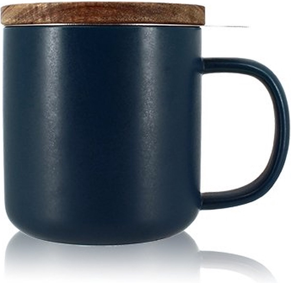 Ogo Living Juliet theetas met inzet 300ml blauw