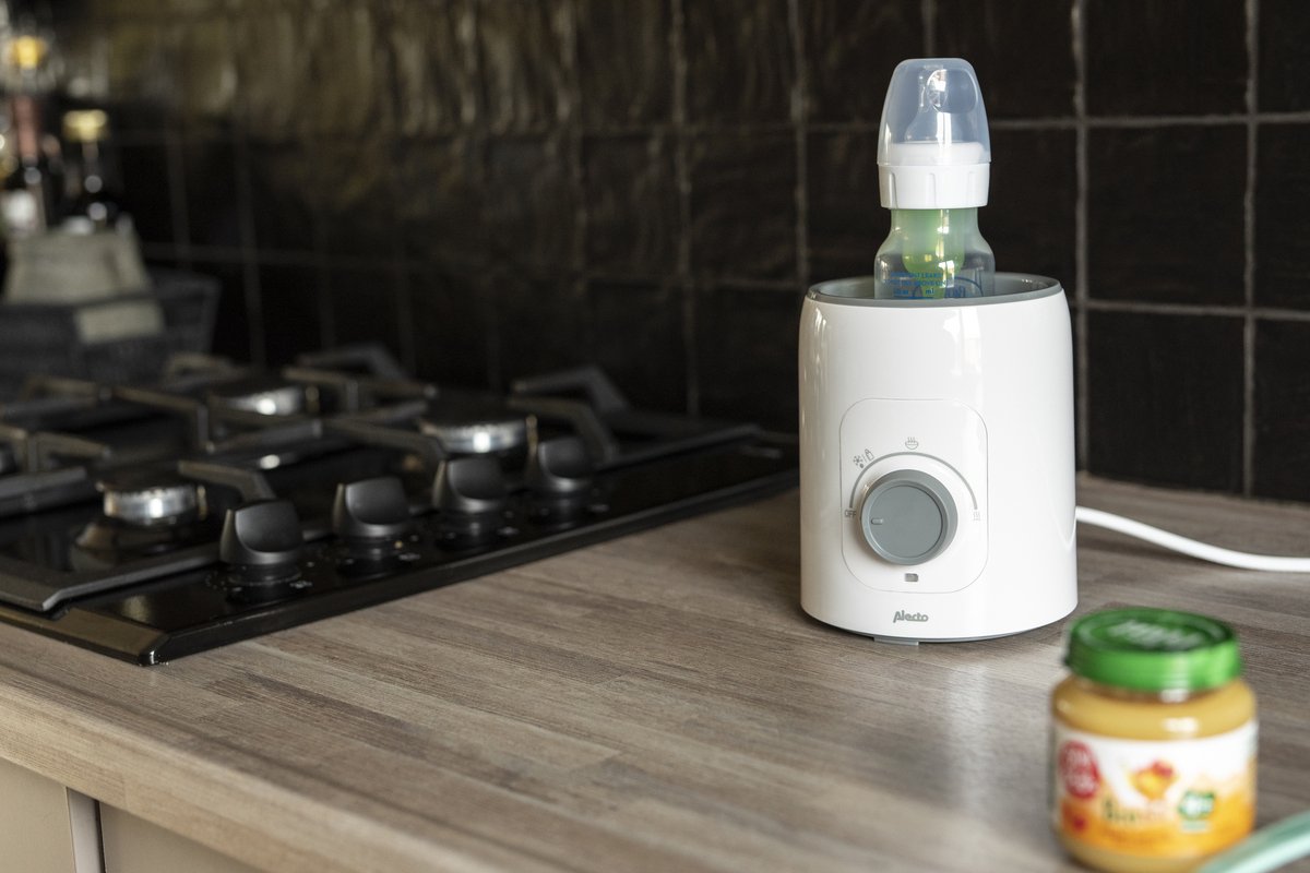 Alecto BW600 - Flessenwarmer met Snelle Opwarming (210W) - Wit thumbnail 6