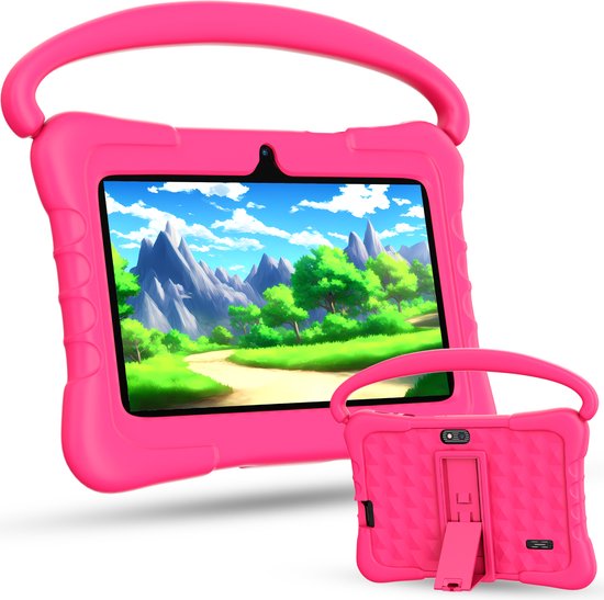 Buzzle Kindertablet X1 - Vanaf 3 jaar - 7 Inch - Ouderlijk Toezicht - 32GB - Roze