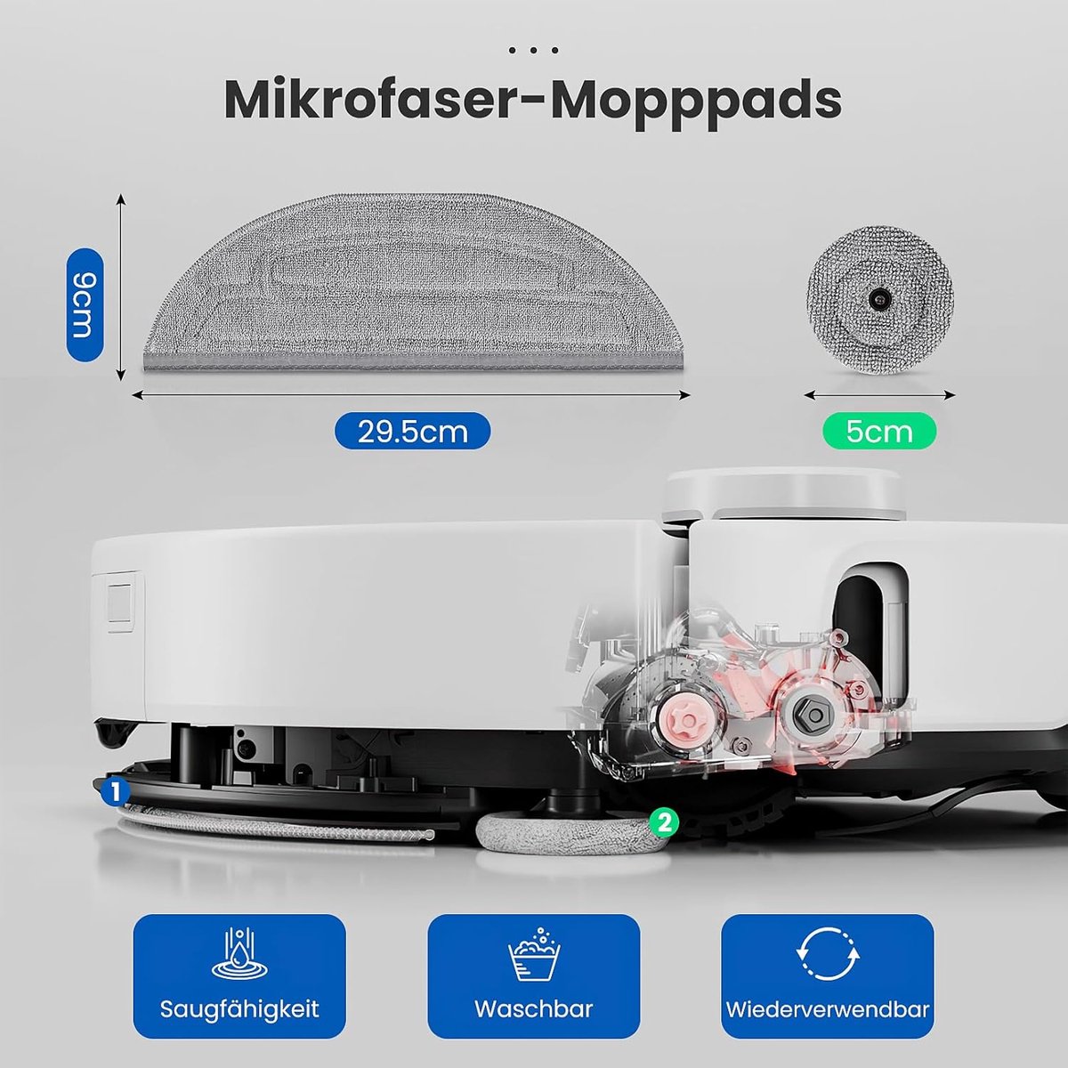 Pour S7 MaxV - S7 MaxV plus - S7 MaxV Ultra - G10S Aspirateur CôTé