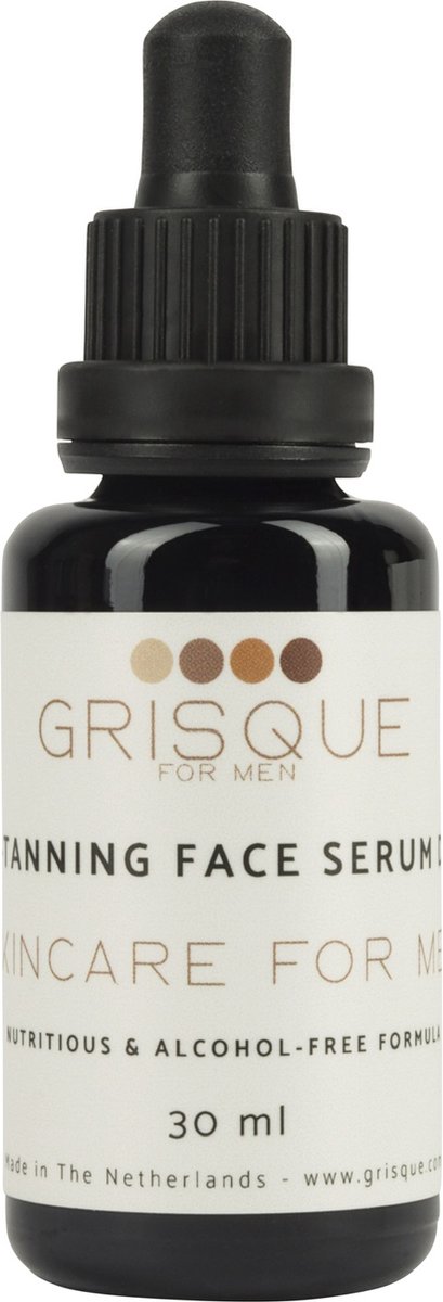 Goedkoopste GRISQUE Self-Tan Face Serum - 30ml - Skincare for men