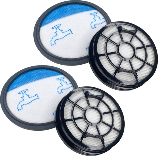 Filter voor Rowenta vervangingsfilter ZR904301 [Set 2] Rowenta Swift Power Cyclonic stofzuiger