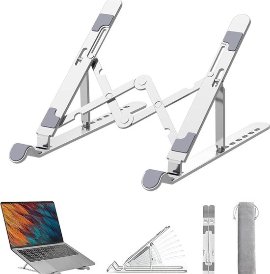 Pyle Laptopstandaard – Projectorstandaard – Laptop Stand met Verstelbare Hoogte en Hoek Tripod – Laptophouder – Geschikt voor Laptops, DJ-Apparatuur en Projector – Perfect voor Podium en Studio