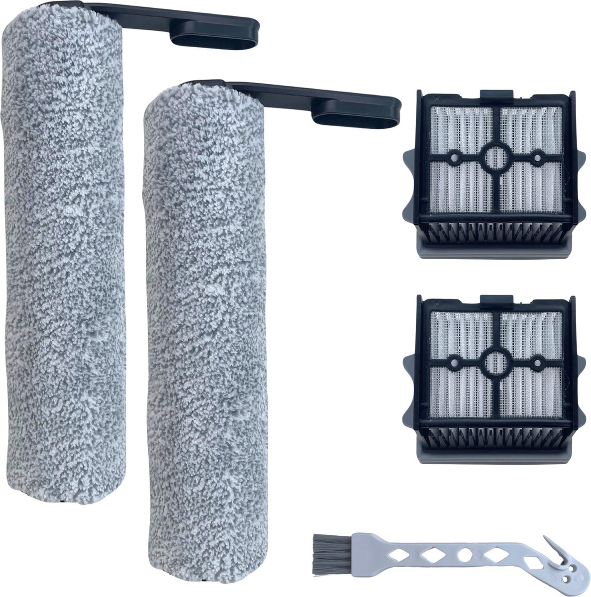 Accessoirespakket voor Tineco Floor One S5 COMBO / Floor One S5 COMBO POWER - Rolborstel [Set 2] Filter [Set 2]