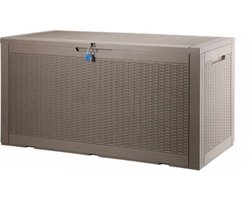 Opbergbox kussens - Met deksel - Waterdicht - Hangslot - Tuinkussenbox - 380L