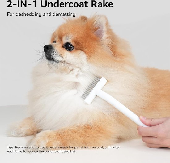 FURminator™ deShedding Tool voor katten met lange vacht