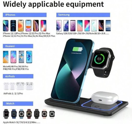 Smartwatch Oplader [Samsung, Apple, Fitbit, Garmin, Polar, Xiaomi