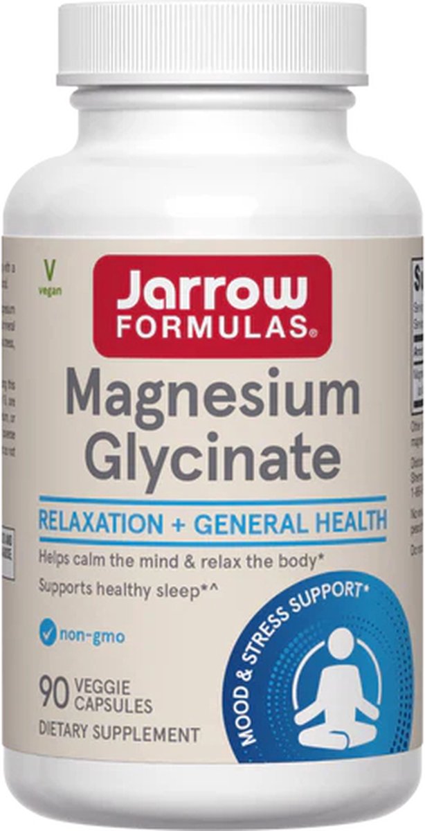 Jarrow Formulas Magnesium Glycinate 90 capsules - magnesiumglycinaat