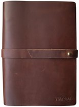Vultera No1. Carnet - Carnet A5 en cuir - agenda - ligné - Rechargeable