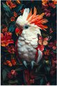 Fleurs, Rouge, Cacatoès