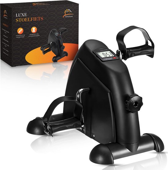 MiMaHome Stoelfiets - Hometrainer - Met LCD monitor - Bol