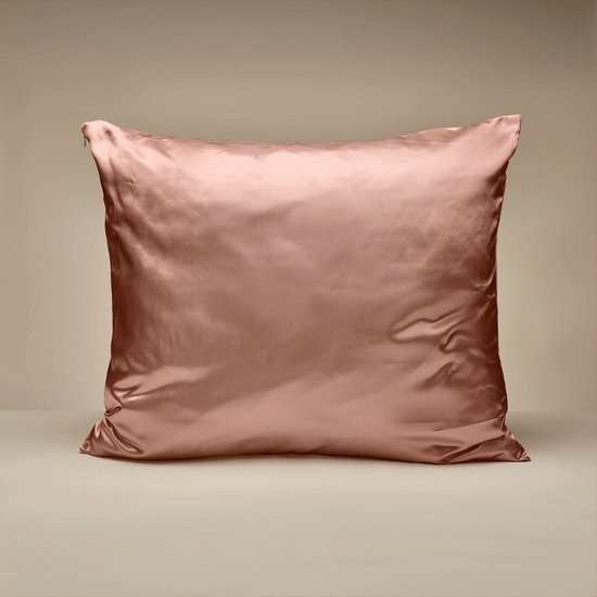 Taies d'oreiller Zelesta Beautybed Pink - Taies d'oreiller en satin 60 x 70 lot de 2