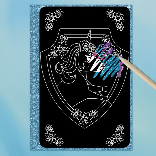 Totum Unicorn Scratchbook