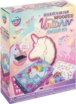 Joya Creative Unicorn Knutselen voor Kinderen - Schilder- en Modepakket met Sieradendoosje, Inclusief Tekenpakketten, Stickers en Pixelpakketten