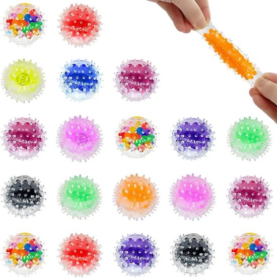 Equivera Fidget Toy Set - Fidget Toys Package - Fidget Toys - Fidget Toys - Pop It - Fidget Toy Box - Fidget Toy Set - Joli cadeau pour les enfants