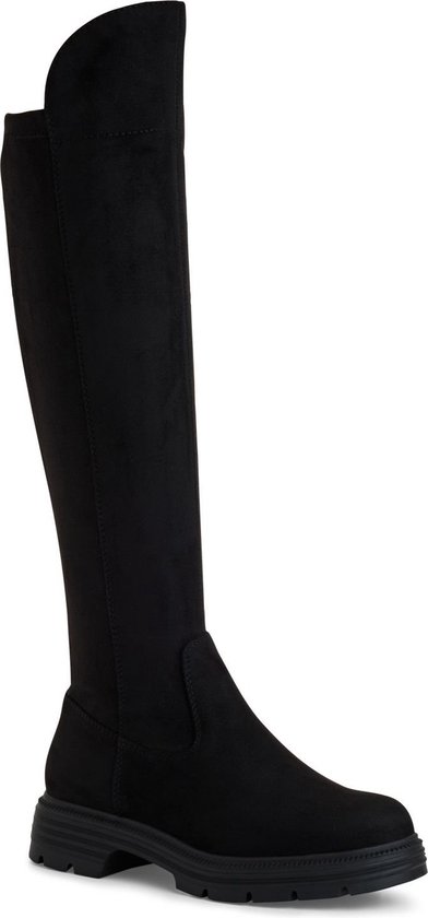 Botas Altas Hasta El Muslo Para Mujer, Botin Por Encima De La Rodilla, Elásticos, Planos, A La