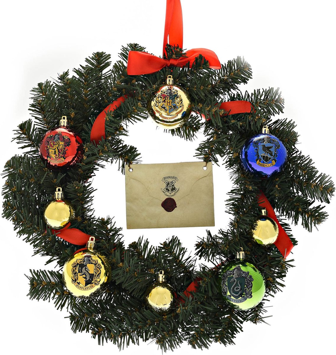 Harry Potter Kerstkrans Hogwarts Brief