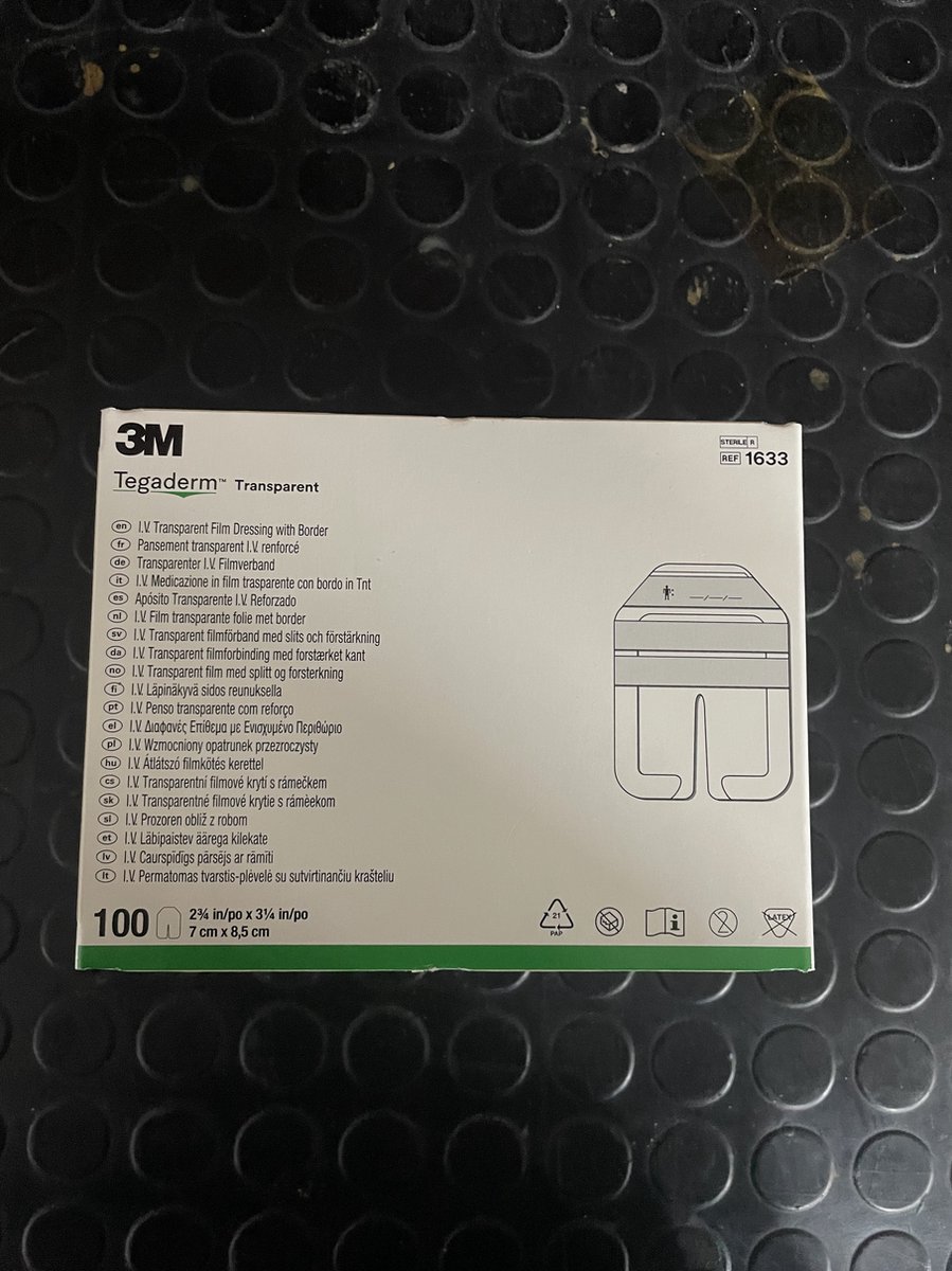 Goedkoopste 3M - Pleister - Wondzorg - Tegaderm - iv - 7x8,5cm - transp - 100 stuks in een doos