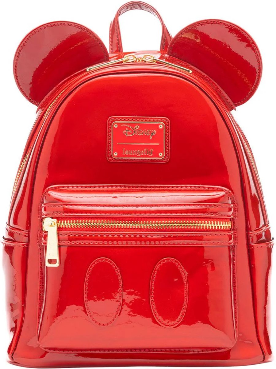 Disney Loungefly Backpack Mickey Red Oil Slick