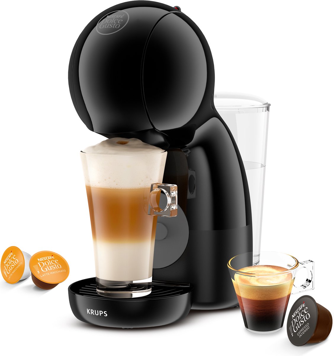Krups NESCAFÉ Dolce Gusto Piccolo XS KP1A3B - Koffiecupmachine - Zwart op Prijzenvolger.com