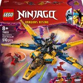 Bol.com LEGO NINJAGO Ras en Arins superstormvliegtuig - 71833 aanbieding