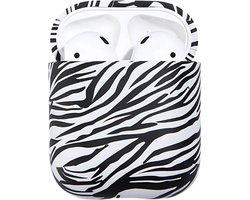 Shieldcase Zebra Style Case - beschermhoes geschikt voor Airpods hardcase - zebra print hoesje - dierenprint