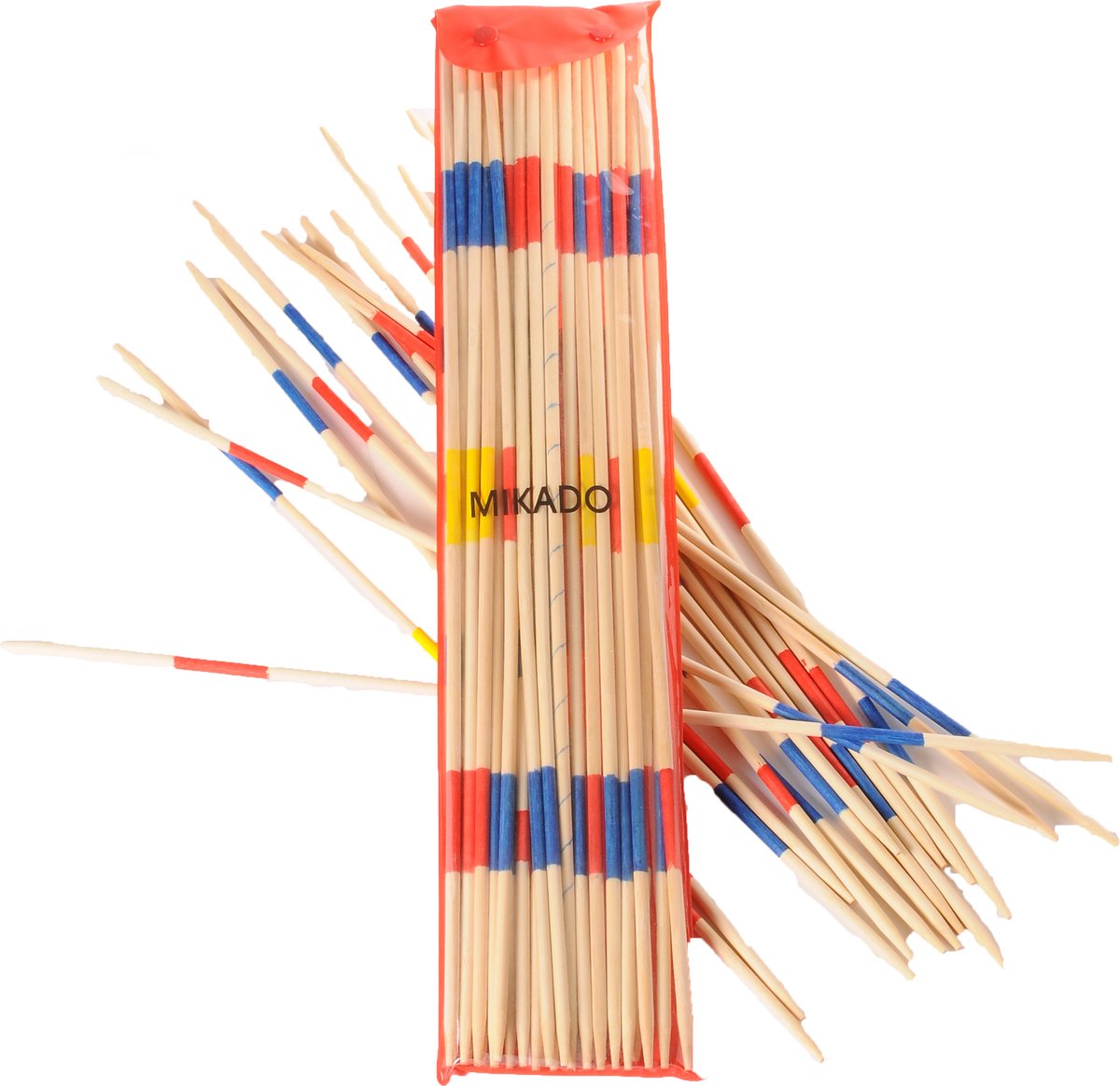 Mikado Jumbo 50 cm – In Kunststof Etui – Groot Concentratie- & Behendigheidsspel voor Binnen & Buiten – Familiespel – Engelhart — afbeelding 2