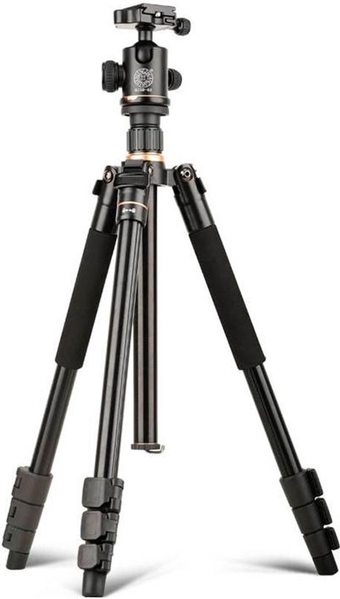 Aluminium Camera Statief & Monopod type Q520 + Balhoofd