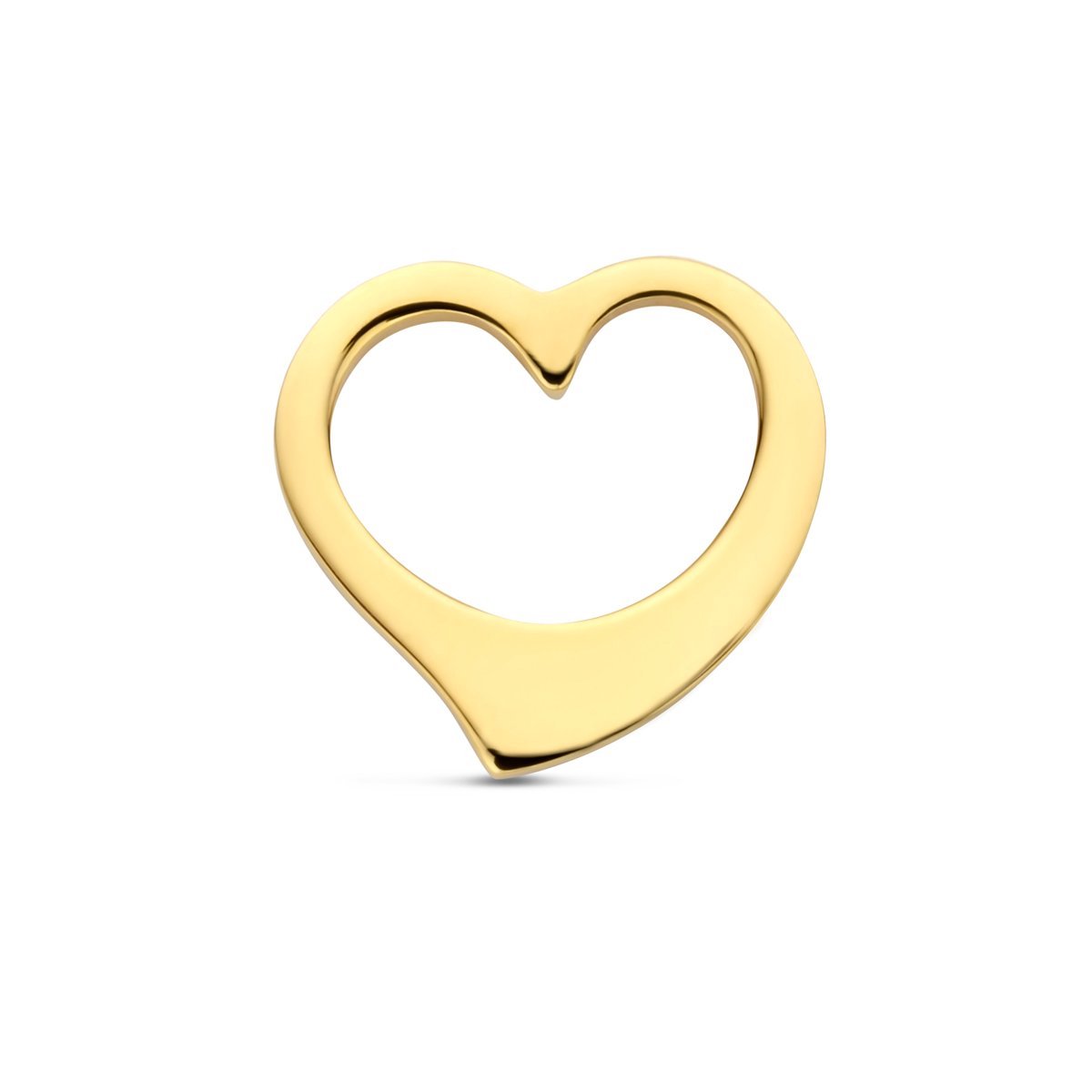 14K geelgoud hanger hartje 7 mm 4033122