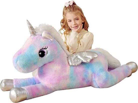 XXL Eenhoorn Knuffel: Zo Groot Als Een Pony! | bol